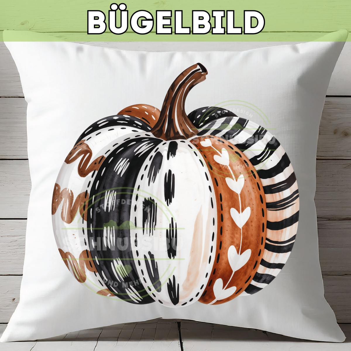 Bügelbild Halloween/Herbst VB